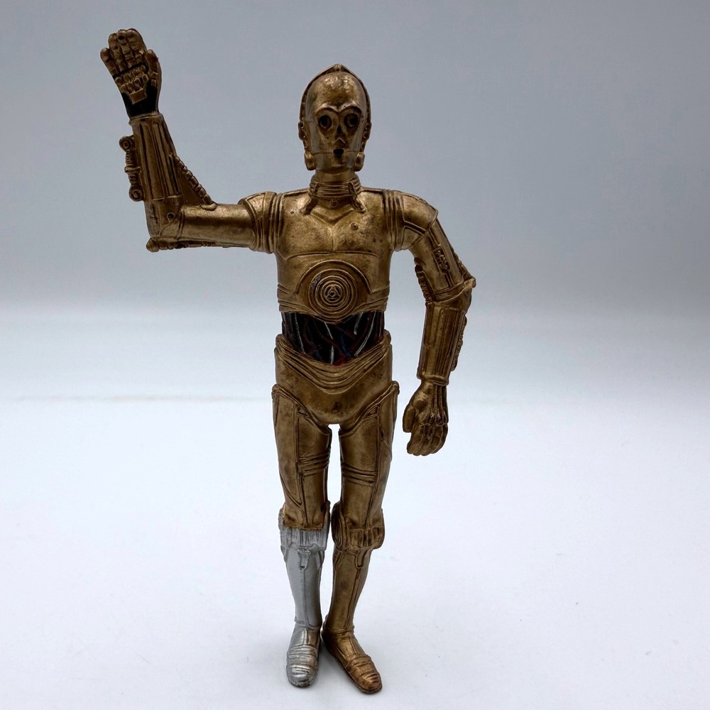 Star Wars C-3PO Action Figure 2004 Lucasfilm Ltd Gold with Silver Leg Droid